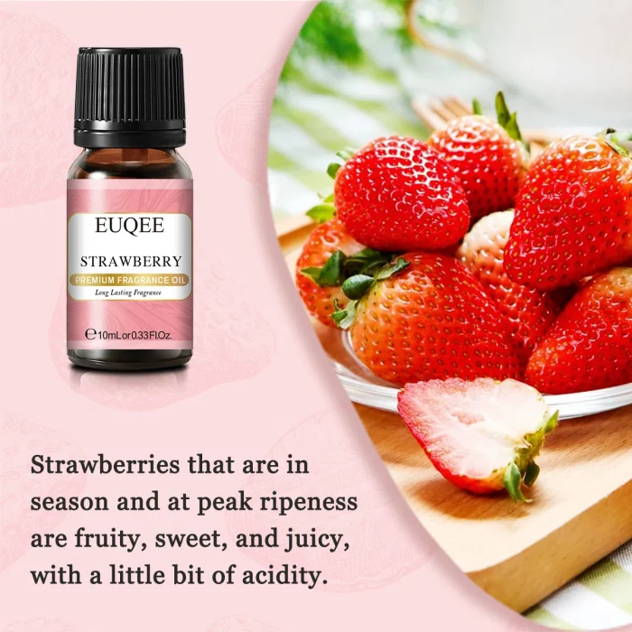 EUQEE 10ML Coconut Vanilla Bubble Gum Fragrance Oil For Making Candle, DIY Soap Coffee Cake Cedarwood Premium Aroma Oils - Image 9