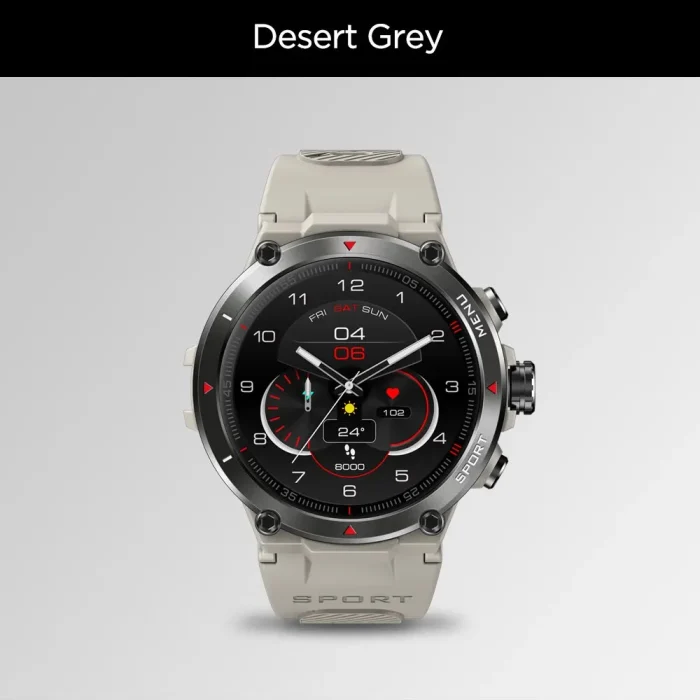 Zeblaze Stratos 2 GPS Smart Watch AMOLED Display 24h Health Monitor 5 ATM Long Battery Life Smartwatch for Men - Image 8