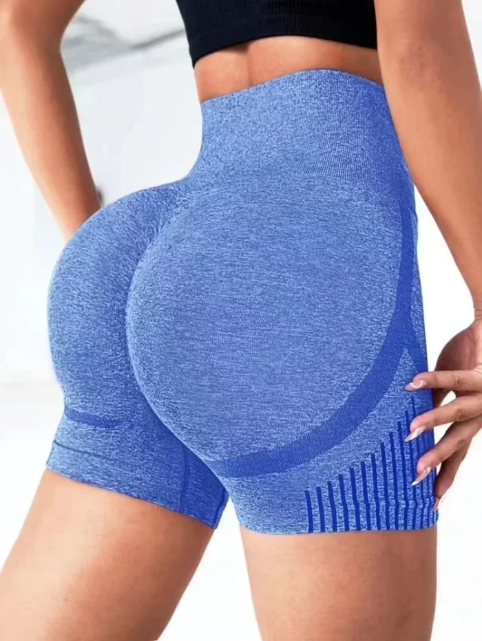 Women Yoga Shorts High Waist Workout Shorts Fitness Yoga Lift Butt Fitness Ladies Yoga Gym Running Short Pants Sportswear - Image 17