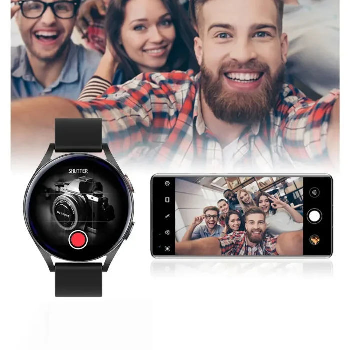LAXASFIT Watch 6 Smart Watch 1.32 inch 128*160 Bluetooth Call Health Monitoring Alarm Clock Fashion Watch Men Women Holiday Gift - Image 16