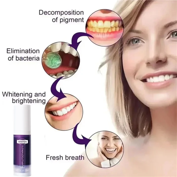 V34 Teeth Whitening Toothpaste 5D Teeth Whitening Stick Oral Hygiene Cleaning Teeth Whitening Tool Fresh Breath Teeth Care New - Image 18