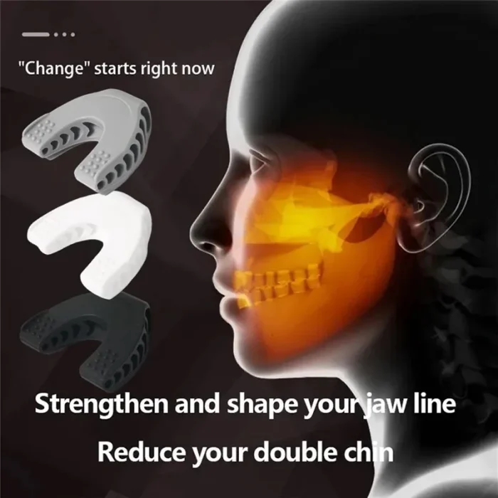 U Shape Jaw Exerciser New Facial Mouth Jawline Face Fitness Muscle Chew Ball Bite Breaker Training Equipment - Image 5