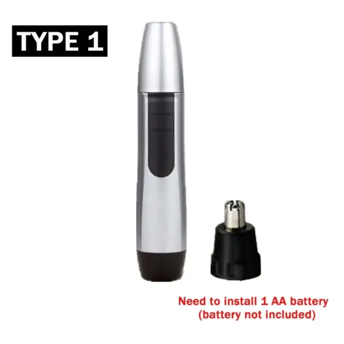 Electric Nose Hair Trimmer Ear Face Eyebrow Hair Clean Trimmer House Home Men Women Nose Hair Nose Remover Face Care Kit Tools - Image 7