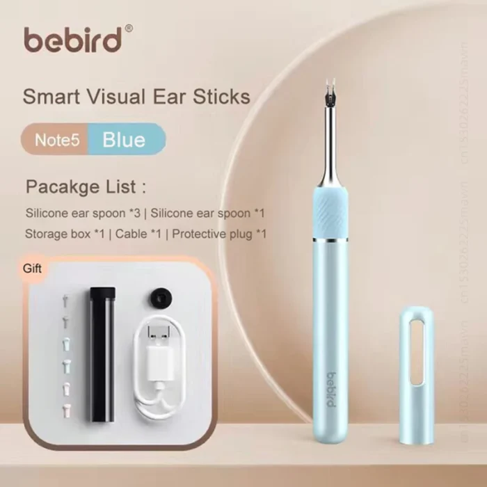 Bebird Note5 Pro Ear Cleaner Smart Visual Ear Wax Sticks Endoscope Tweezers Earpick Mini Camera Otoscope Personal Health Care - Image 10