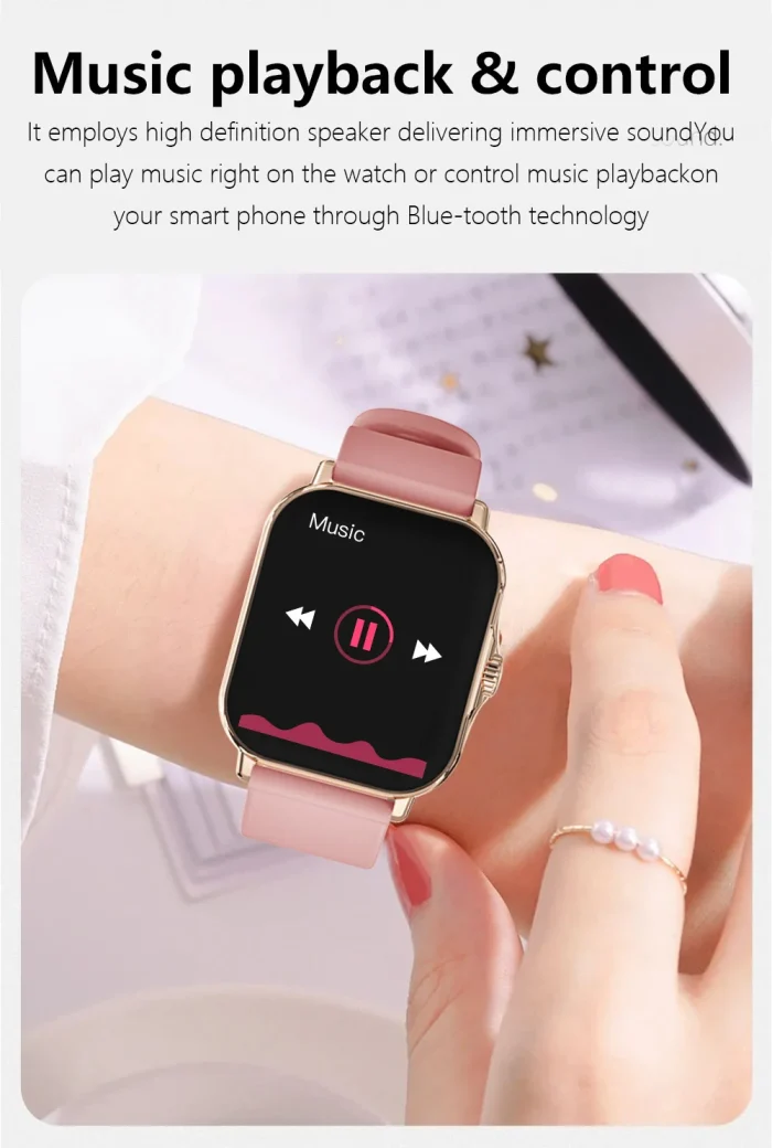 LAXASFIT 2024 New Smart Watch For Men Women Gift Full Touch Screen Sport Fitness Watches BT Call Digital Smartwatch Wristwatch - Image 15
