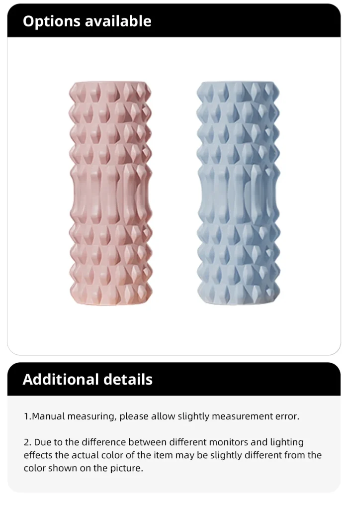 Foam Roller-for Deep Tissue Massage,Back Pain Relief Muscle Roller, Massage EVA Roller for Self Massage Exercise, Yoga, Pilates - Image 21