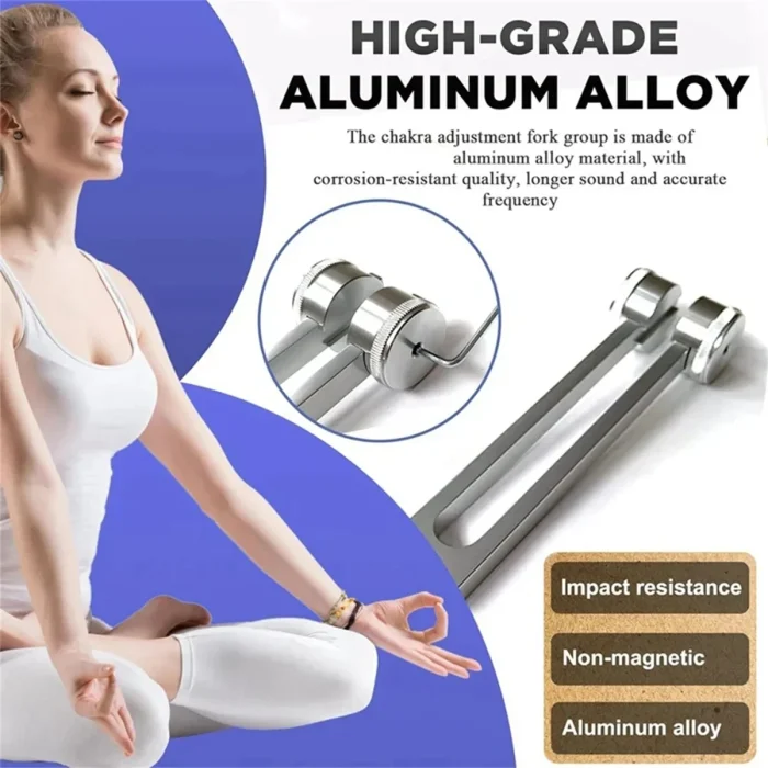 128HZ Tuning Fork for DNA Repair Healing Nervous System Testing Tuning Fork Health Care Keep Body,Mind And Spirit In Perfect Har - Image 2