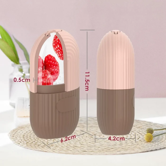 Ice Cube Roller Massager for Face Eyes Naturally Conditioning and Skin Care De-Puff Eye Bags Reusable Massage Silicone Ice Mold - Image 16