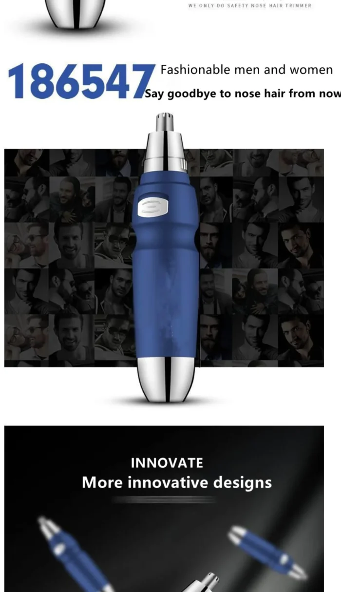 Electric Nose Hair Trimmer Ear Face Eyebrow Hair Clean Trimmer House Home Men Women Nose Hair Nose Remover Face Care Kit Tools - Image 22