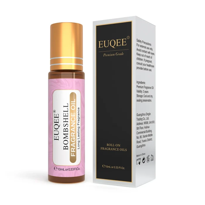 EUQEE 10ml Roller Smear Fragrance Oil For Women Fresh Line Coconut Vanilla Angel for Aromatherapy,Diy Soap,Candle making - Image 7