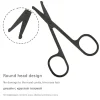 Nose Hair Shears For Personal Care Facial Hair Removal And Ear Nose Eyebrow Trimming Stainless Steel Fine - Image 2