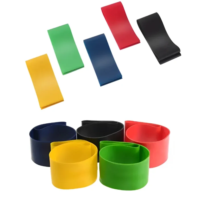 7Pcs Tpe Resistance Bands Fitness Set Rubber Loop Strength Training Workout Expander Yoga Gym Equipment Elastic Portable Pilates - Image 18