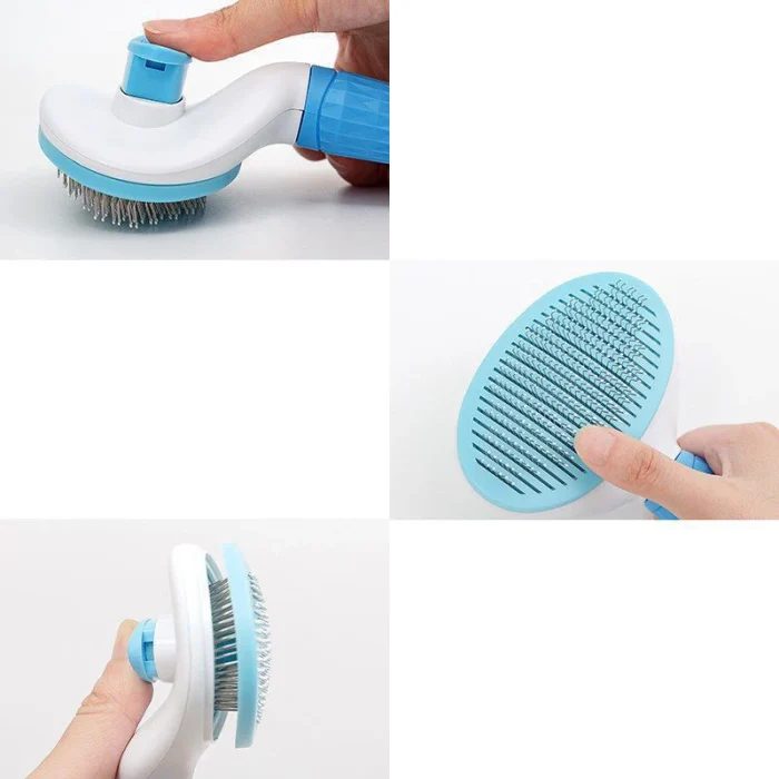 Pet Dog Hair Brush Cat Comb Grooming And Care Cat Brush Stainless Steel Comb For Long Hair Dogs Cleaning Pets Dogs Accessories - Image 13