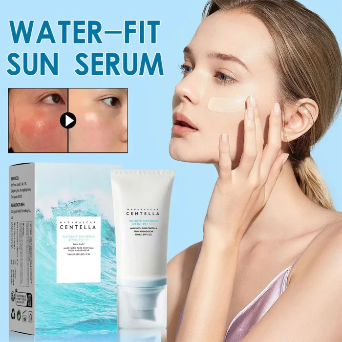 50+ Facial Sunscreen Centella Protector Solar Sunblock Skin Whitening Cream Korean Moisturizing Protector Care Body Sunscreen - Image 4