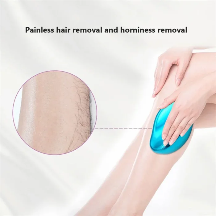 Crystal Physical Hair Removal Eraser Glass Hair Remover Painless Epilator Easy Cleaning Reusable Body Care Depilation Tool - Image 22