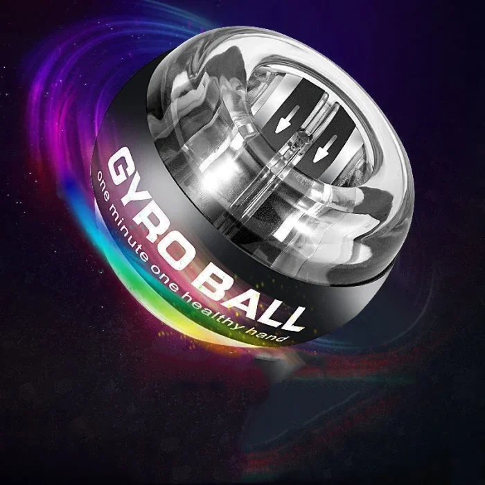 1pc Gyroscopic Power Ball Autostart Range Gyro Power Wrist Ball Arm Hand Muscle Force Training Fitness Equipment - Image 6