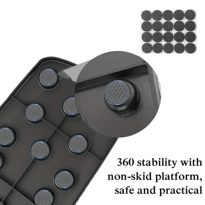 Push-up Board Set Portable Multifunctional Push-up Bar Foldable Fitness Equipment For Chest Abdomen Arms/Back Training - Image 3