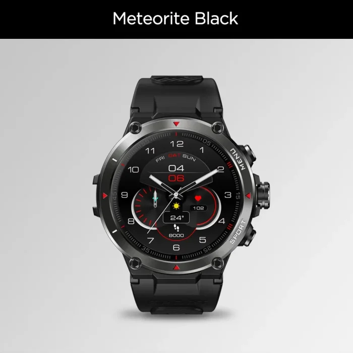 Zeblaze Stratos 2 GPS Smart Watch AMOLED Display 24h Health Monitor 5 ATM Long Battery Life Smartwatch for Men - Image 9