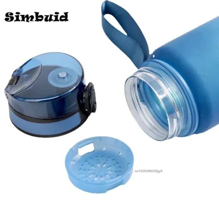 1 Liter Large Capacity Sports Water Bottle Leak Proof Colorful Plastic Cup Drinking Outdoor Travel Portable Gym Fitness Jugs - Image 3
