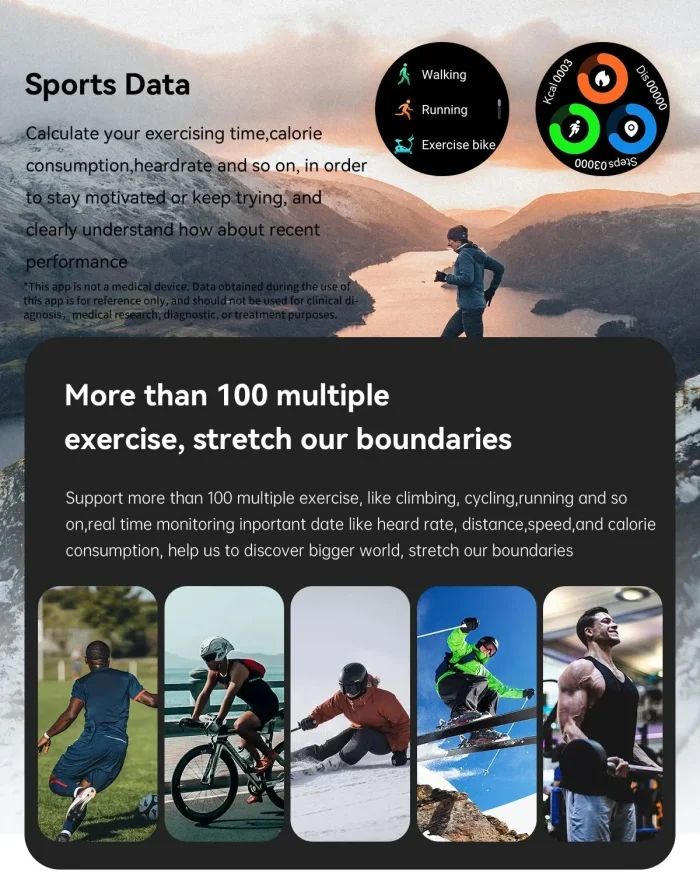 LIGE New1.39" Bluetooth Call Smart Watch Men Outdoor Sport Fitness Heart Rate Health Monitoring Smartwatch for Android IOS Phone - Image 18