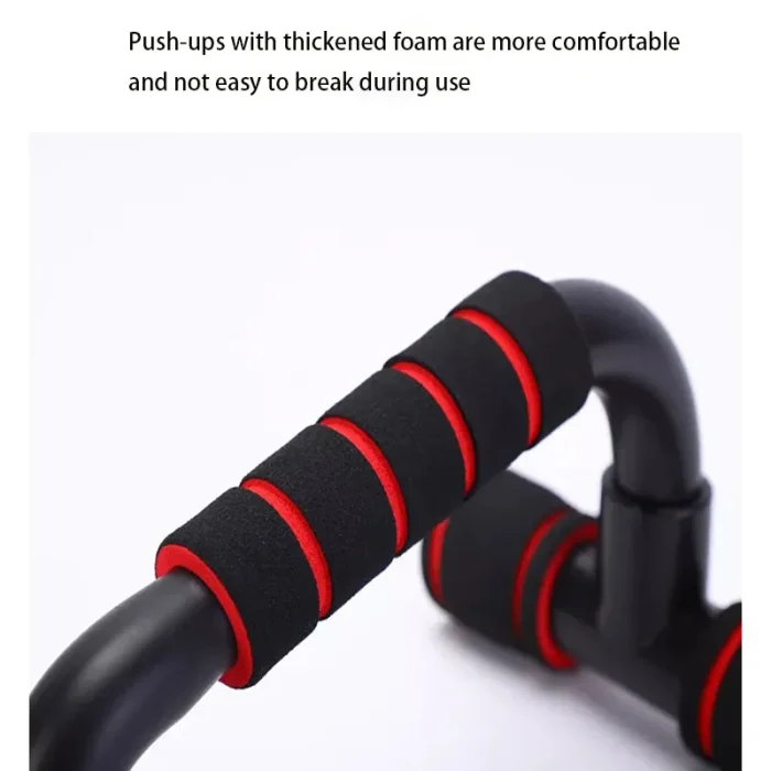 H Type Push-up Stand Push-up Fitness Equipment Chest Muscle Training Home Foam Handlebar Push-ups - Image 8
