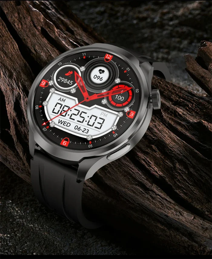 New 1.85"AMOLED HD Smart Watch Men GPS Outdoor Sports Compass Waterproof Watches NFC Health Monitor Bluetooth Call Smartwatch - Image 35