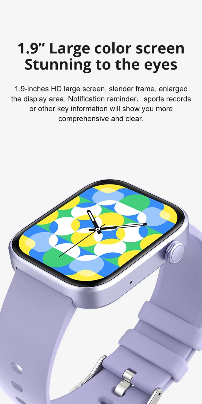 COLMI P71 Voice Calling Smartwatch Men Health Monitoring IP68 Waterproof Smart Notifications Voice Assistant Smart Watch Women - Image 13