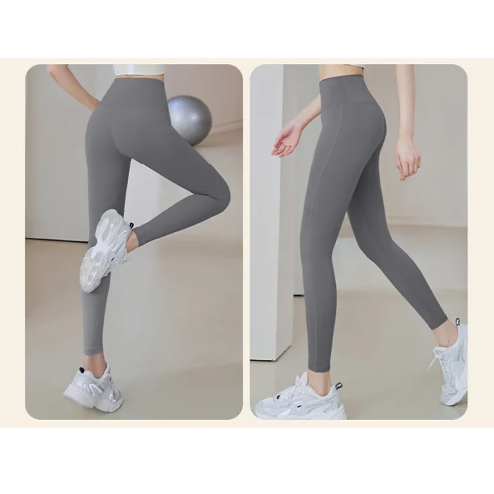 Ribbed Yoga Pants High Waisted Gym_eggings Sport Women Fitness SeamlessFemale Legging Tummy Control RunningTraining Tights - Image 5