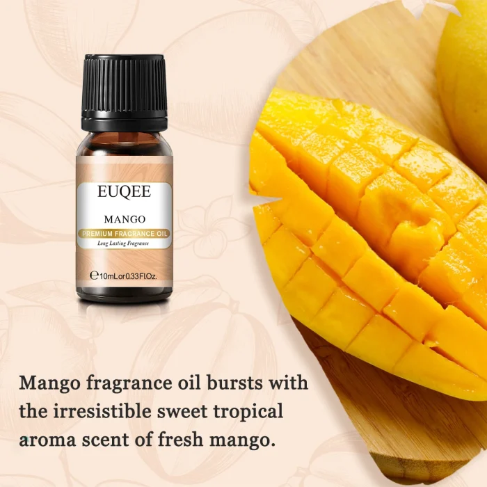 EUQEE 10ML Coconut Vanilla Bubble Gum Fragrance Oil For Making Candle, DIY Soap Coffee Cake Cedarwood Premium Aroma Oils - Image 8