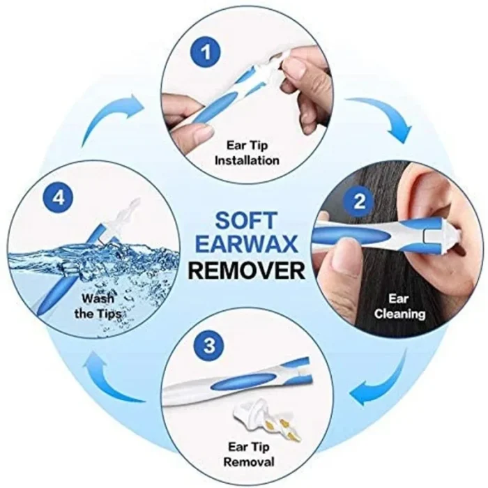 2022 Hot New Arrival Spiral Ear Cleaner Silicon Spoon Set Soft for Personal Wax Remover Cleaning Beauty Health Care Scoop Tools - Image 15