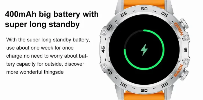 LIGE New1.39" Bluetooth Call Smart Watch Men Outdoor Sport Fitness Heart Rate Health Monitoring Smartwatch for Android IOS Phone - Image 17