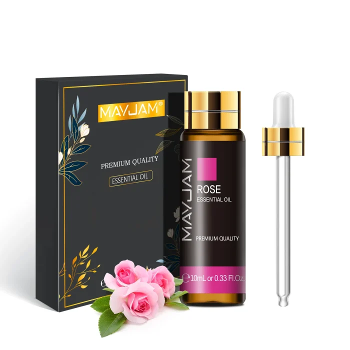 MAYJAM 10ml Pure Essential Oil Lavender Eucalyptus Vanilla Sandalwood Jasmine Bergamot Lemongrass Cinnamon Grapefruit 1pc - Image 35
