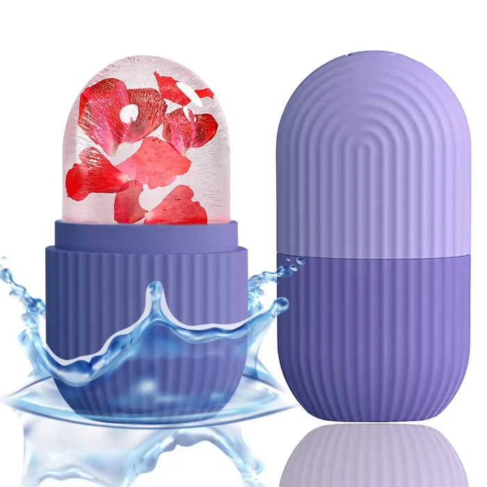 Reusable Ice Face Roller Beauty Ice Facial Rollers Mold Facial Massage Beauty Skin Care Tools Contour Leakproof Facial Massager - Image 8
