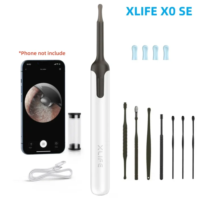 Bebird Xlife X0 Ear Cleaner Wax Remover Tool Smart Visual Stick Otoscope 1080P HD Earpick Endoscope Earring Personal Health Care - Image 7