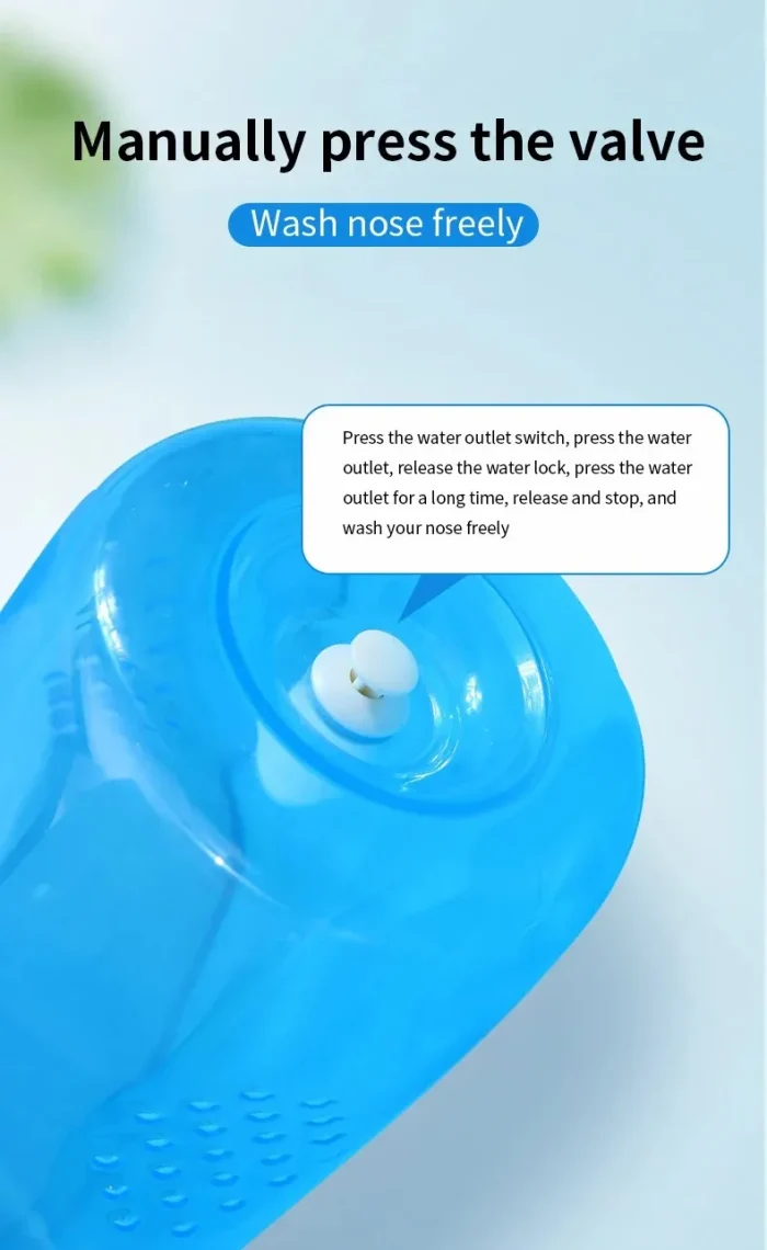 1 Piece Nasal Wash Bottle 300ml Adult And Children Nasal Cavity And Nasal Wash Bottle Physiological Saline Rhinitis Manual - Image 10