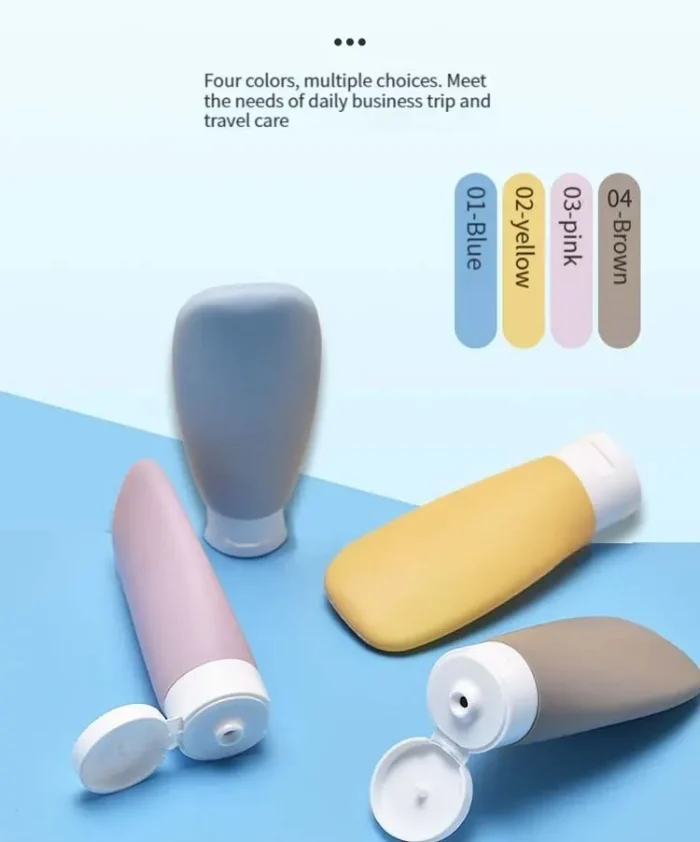 Morandi Tube Squeeze Bottle Portable Skin Care Products Dispensing Ottle Lotion Hand Cream Body Wash Travel Set Fill Empty - Image 16