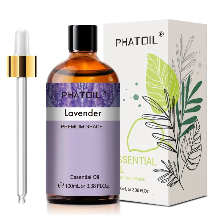PHATOIL 100ml Eucalyptus Essential Oil Lavender Vanilla Jasmine Lemon Bergamot Aroma Oil for Diffuser Aromatherapy Candle Making - Image 7