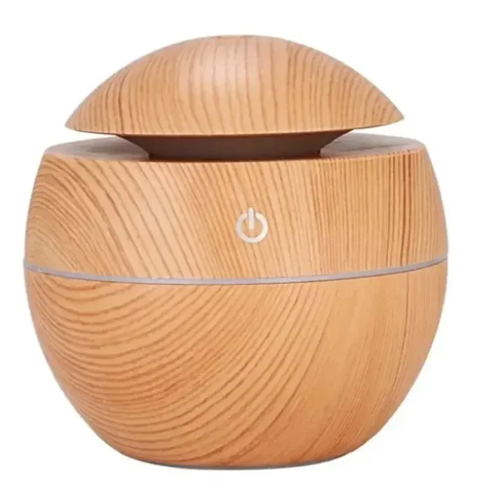 USB Ultrasonic Cool Mist Sprayer Essential Oil Fragrance Mini Home Wood Grain Air Humidifier Electric Air Aroma Diffuser Purifie - Image 6