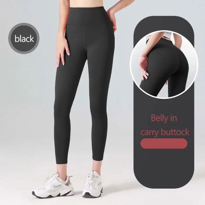Ribbed Yoga Pants High Waisted Gym_eggings Sport Women Fitness SeamlessFemale Legging Tummy Control RunningTraining Tights - Image 8