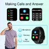 LAXASFIT 2024 New Fashion Smart Watch Heart Rate Monitor Sports Fitness Watch Waterproof Voice Call Smart Watch for Android IOS - Image 4