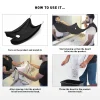 Male Shaving Apron Beard Catcher Cape Care Bib Face Shaved Hair Adult Bibs Shaver Cleaning Hairdresser for Man Clean Apron Gift - Image 8