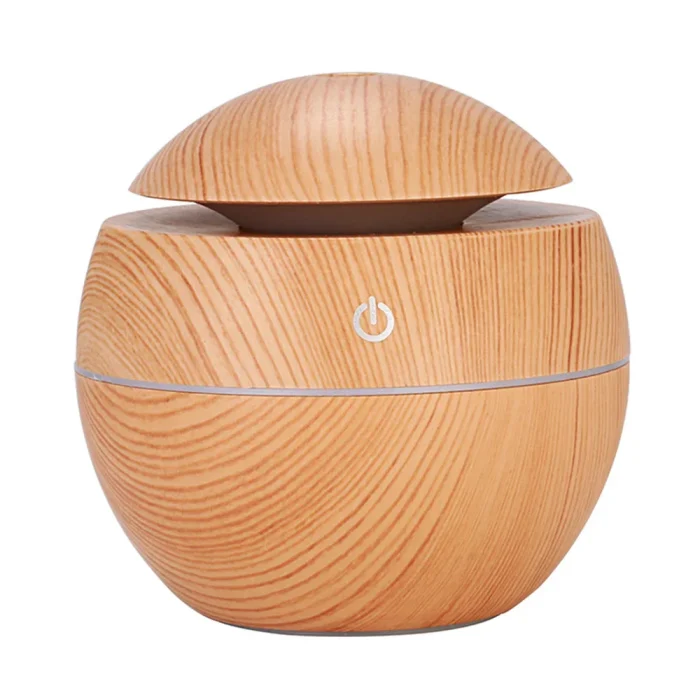 USB Ultrasonic Cool Mist Sprayer Essential Oil Fragrance Mini Home Wood Grain Air Humidifier Electric Air Aroma Diffuser Purifie - Image 7