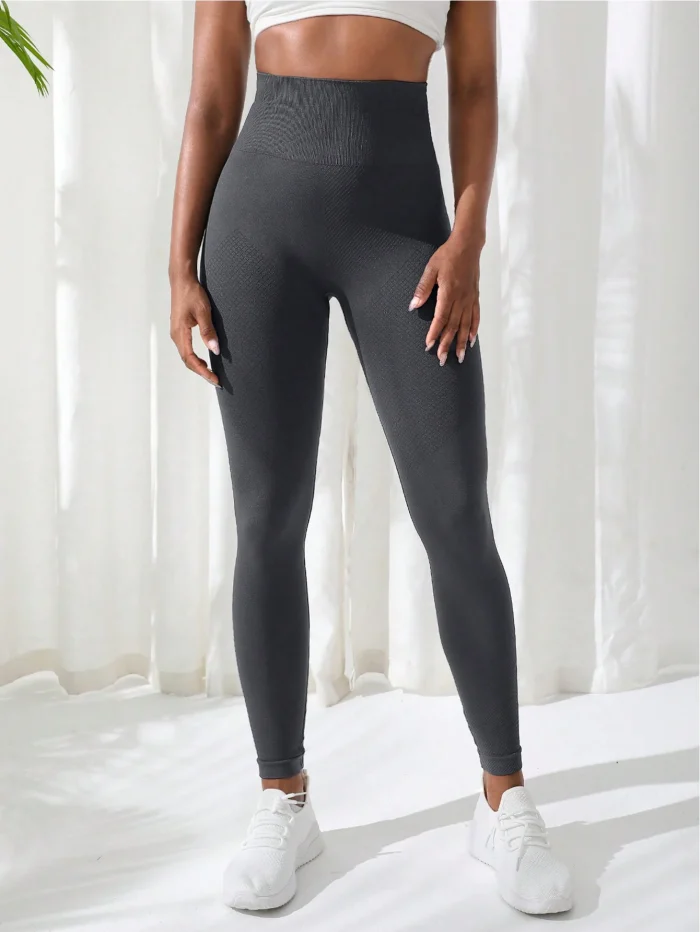 Women Pants Gym Yoga Seamless Sports Clothes Stretchy High Waist Athletic Exercise Fitness Leggings - Image 12