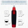 Electric Nose Hair Trimmer Ear Face Eyebrow Hair Clean Trimmer House Home Men Women Nose Hair Nose Remover Face Care Kit Tools - Image 2