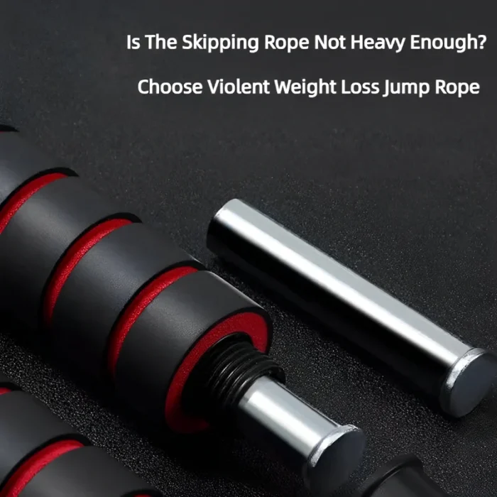 The New Jump Rope Steel Wire Skipping Exercise Adjustable Jumping Fitness Workout Training Home Sport Equipment Tangle-Free - Image 2