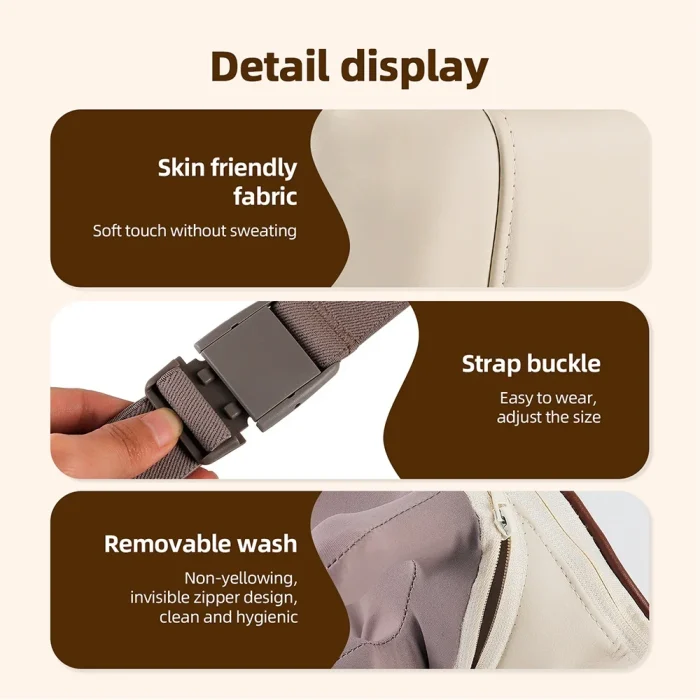 20W Wireless Trapezius Massager Neck And Shoulder Kneading Massager Neck And Back Massager Shawl Neck Cervical masajeador - Image 39