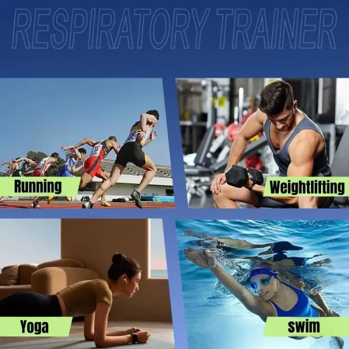 NEW Sports Breathing Trainer Exercise Lung Face Mouthpiece Respirator Fitness Equipment for Household Healthy Care Accessories - Image 3