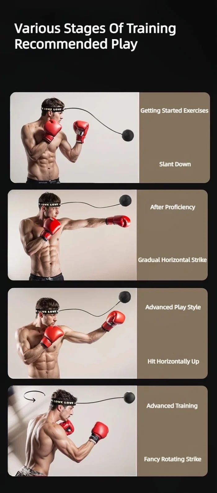 1Pcs MMA Boxing Speed Ball Head-Mounted Pu Punch Sanda Training Hand Eye Reaction Home Sandbag Fitness Equipment Gym Muay Thai - Image 18