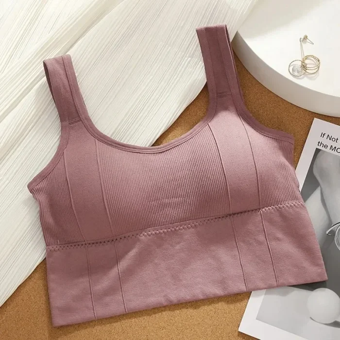 Breathable Sports Bra Anti-Sweat Fitness Top Women Seamless Yoga Bra Shockproof Crop Top Push Up Sport Bra Gym Workout Top - Image 14