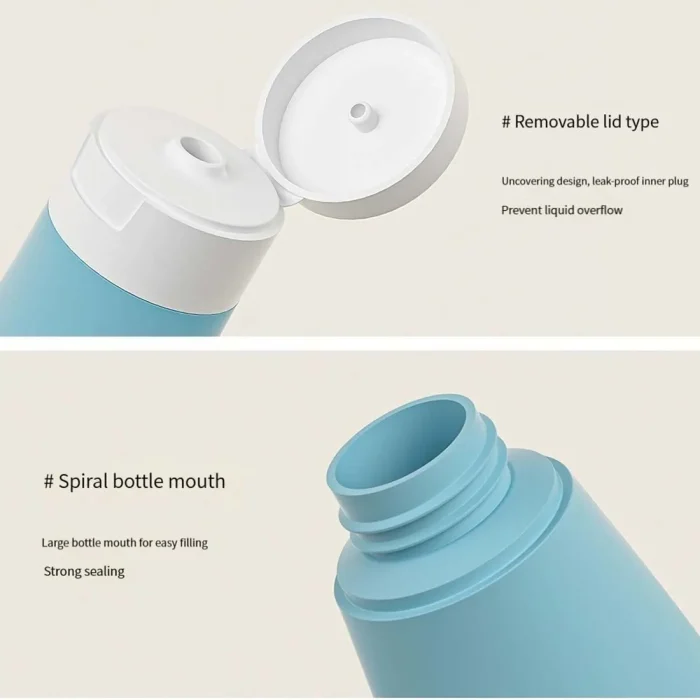 Morandi Tube Squeeze Bottle Portable Skin Care Products Dispensing Ottle Lotion Hand Cream Body Wash Travel Set Fill Empty - Image 6
